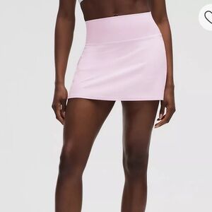 NWT Lululemon Align High Rise Skirt Pink Organza Size 8